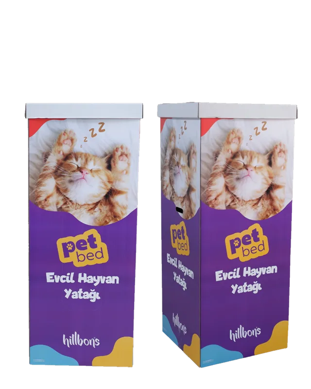 Havuz Karton Stand Evcil Hayvan Yatağı – Karton Art