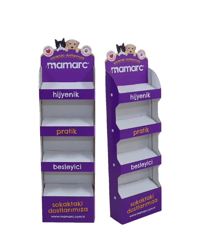 Karton Teşhir Standı Kedi Maması – Karton Art