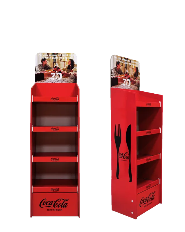 Ölçülü Raflı Karton Stand 150 Cm – Karton Art