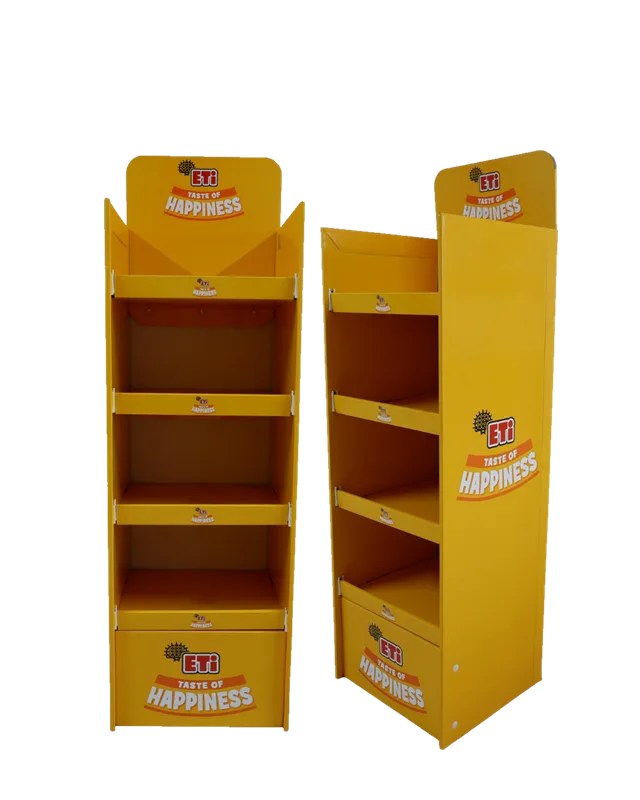 Raflı Karton Display Stand Çikolata – Karton Art
