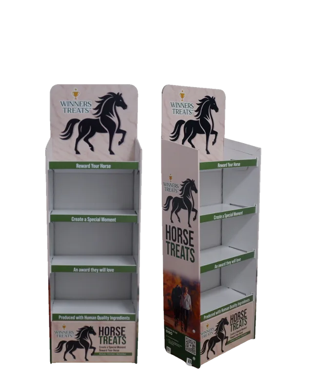Raflı Karton Stand Evcil Hayvan Ürünleri – Karton Art