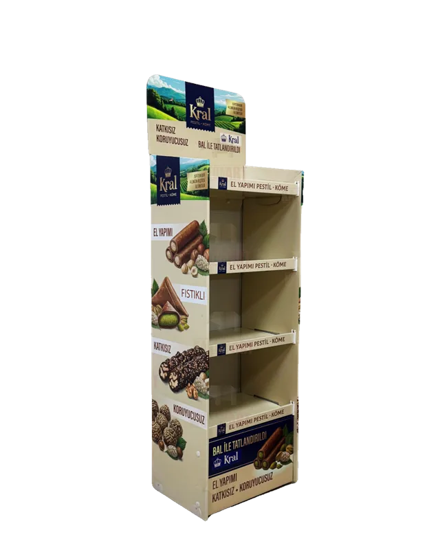 Raflı Karton Stand Gofret – Karton Art