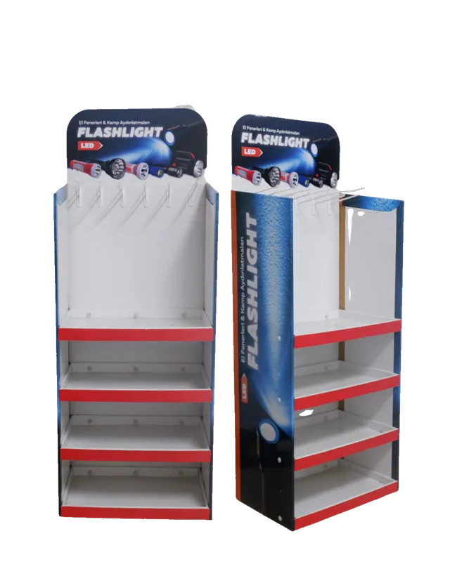 Raflı Teşhir Standı Elektronik – Karton Art